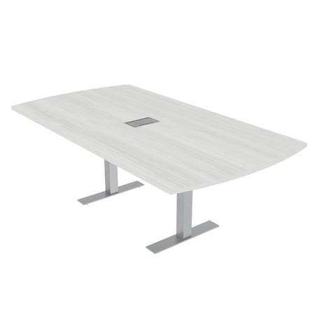 Skutchi Designs 45.25 in W, 71.5 in L, 29 in H, Engineered Wood Top, White HAR-AREC-46X72-T-ELEC-WHCYPRESS
